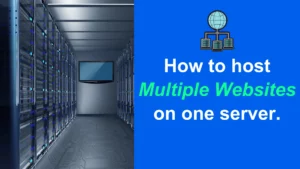 How to host multiple websites on one server?