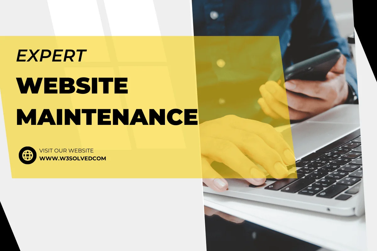 Expert website maintenance